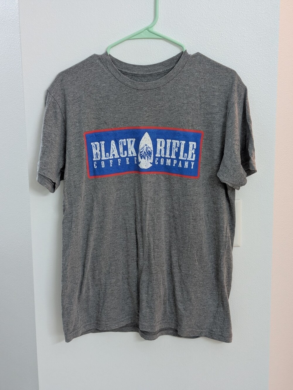 Black Rifle Coffee Company - Men's Gray Logo Tee